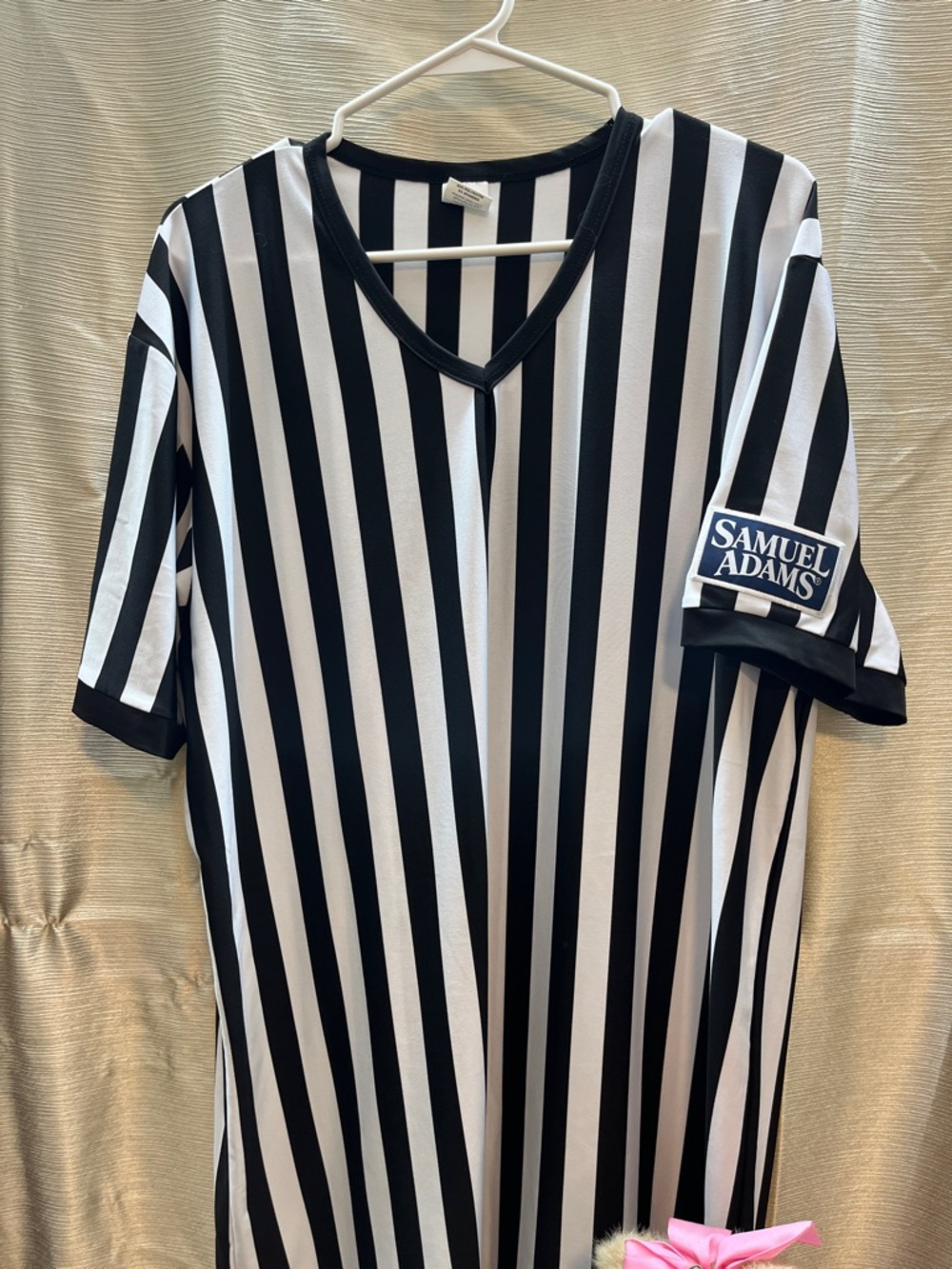 Samuel Adams Black & White Referee Stripe Jersey